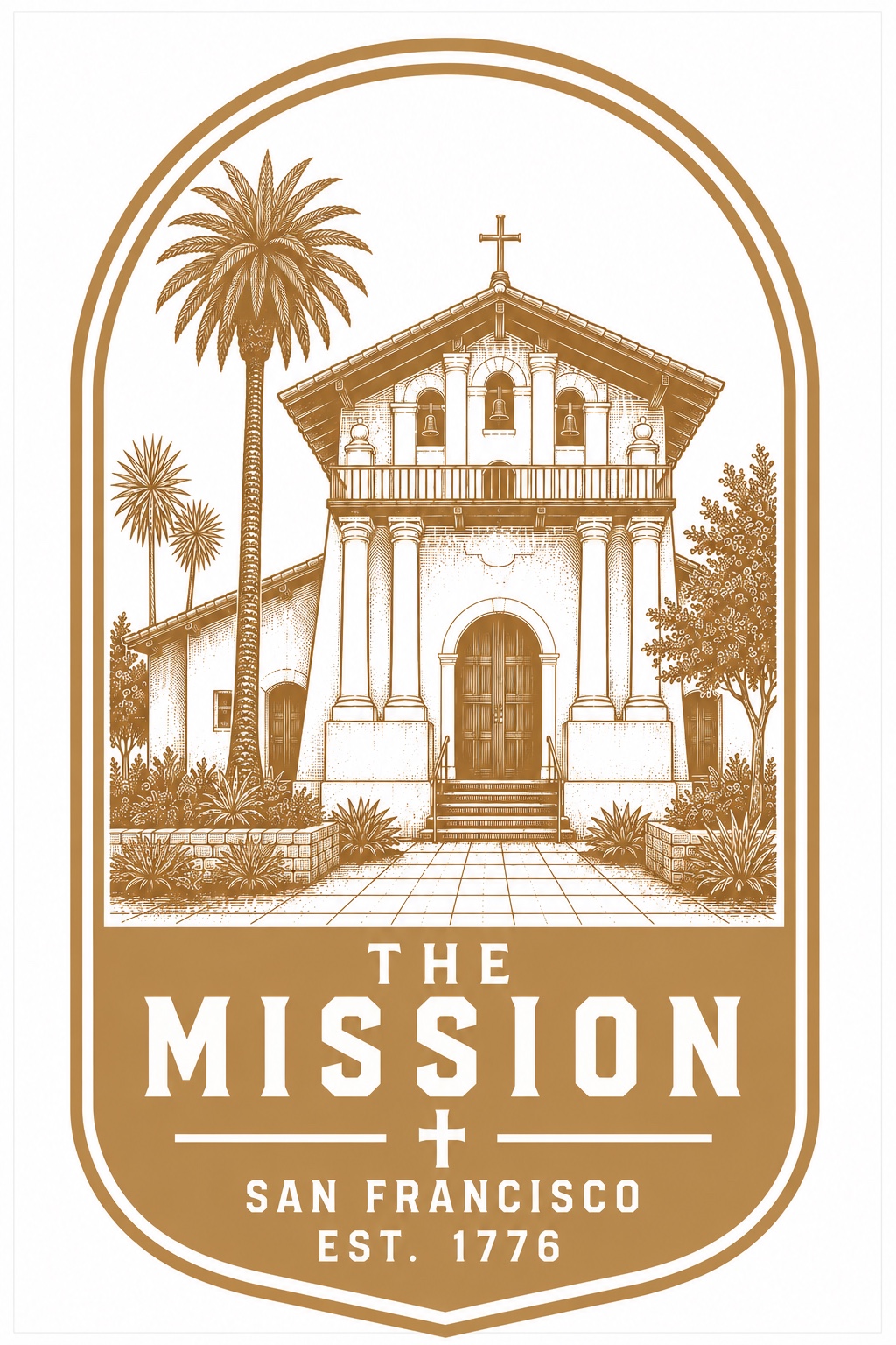 The Mission original illustration